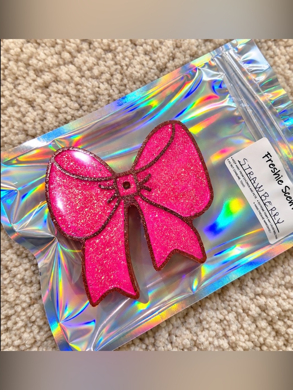 Scented Bow Car freshie